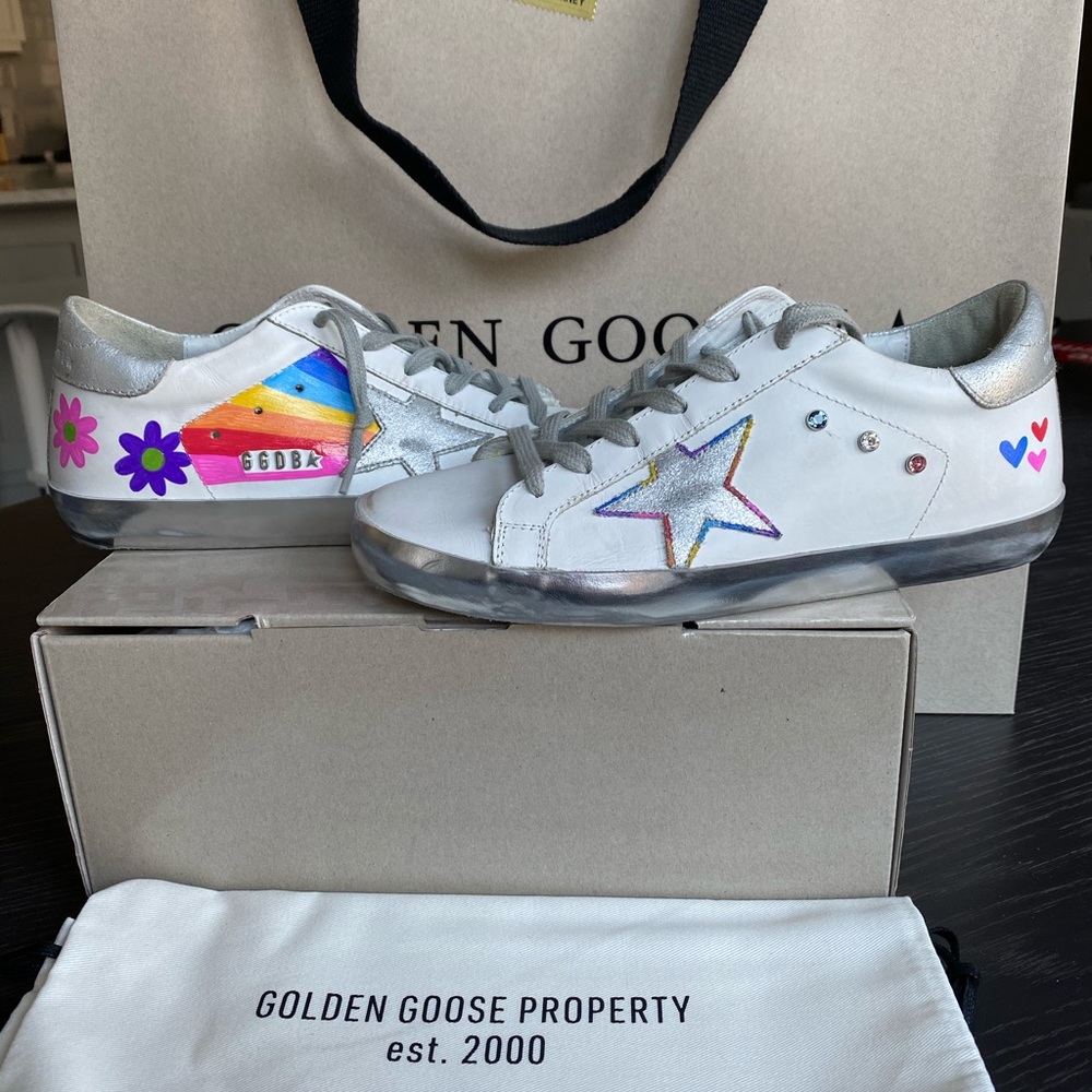 NEW SPG 2021 GOLDEN GOOSE SUPERSTAR SNEAKERS